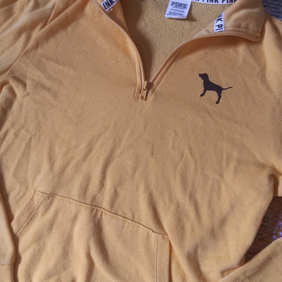 *SOLD*PINK Victoria Secret Pull Over Orange 🎃 - Picture 2 of 4